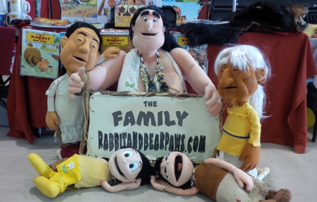 the family puppets - ottawa pow wow